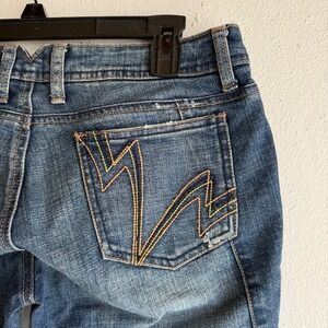 Brooklyn Girl Jeans Womens Size 9 Medium Wash Bootcut Stretch‎ Denim Low Rise
